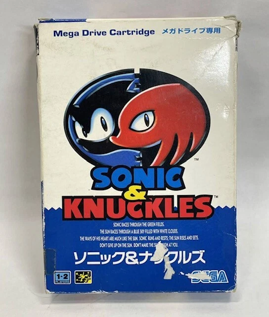 Notice Sega Mega Drive - Sonic & Knuckles - Bon état