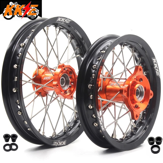KKE 1.6*12&/1.6*10& MINI Dirt Bike Wheels for KTM 50 SX 20142023 Rims