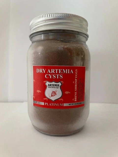 Brine shrimp eggs 90% (3.52 OZ. 100 grams)