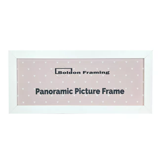 Panoramic Sizes Picture Frames Photo Frames Modern Poster Frame Black White