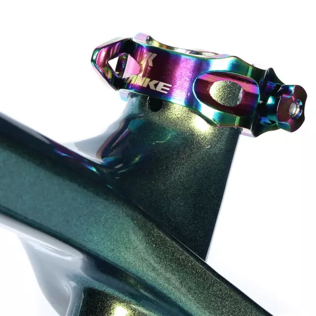 MTB Bike Seatpost Clamp Aluminum Alloy Road Bicycle Seat Tube Clip (31.8mm)