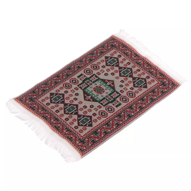 1:12 Dollhouse Miniature Turkish Carpet Rug Floor Carpet Doll House Dec-qi -PN