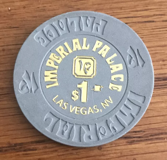 Imperial Palace Hotel $1 .00 Casino Chip  Gambling Poker Las Vegas