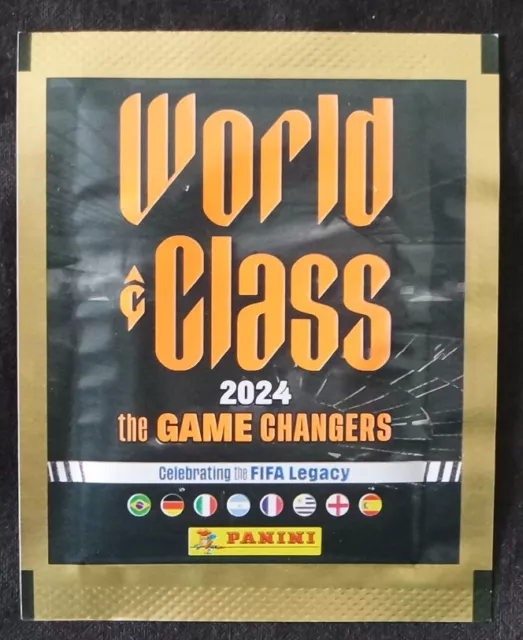 Panini, World Class 2024 the Game Changers: bustina di figurine