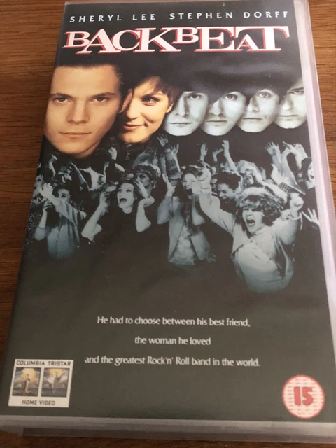 BACKBEAT VHS VIDEO THE BEATLES, STUART SUTCLIFFE, JOHN LENNON, ASTRID ...