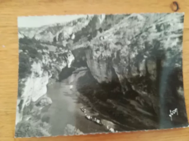 CPA ancienne Photo - Lozère - Les gorges du Tarn