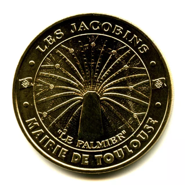 31 TOULOUSE CLOISTER des Jacobins, Palmier, 2024, Monnaie de Paris $7. ...