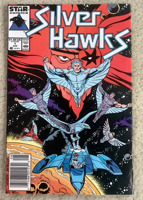 Marvel Comics - Silver Hawks #1 - First Appearance - Kenner - Star Comics - 1987