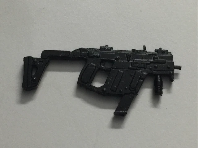 KRISS VECTOR SUBMACHINE Gun Ver B 1:12 Scale Weapons for 6 Inch Action ...