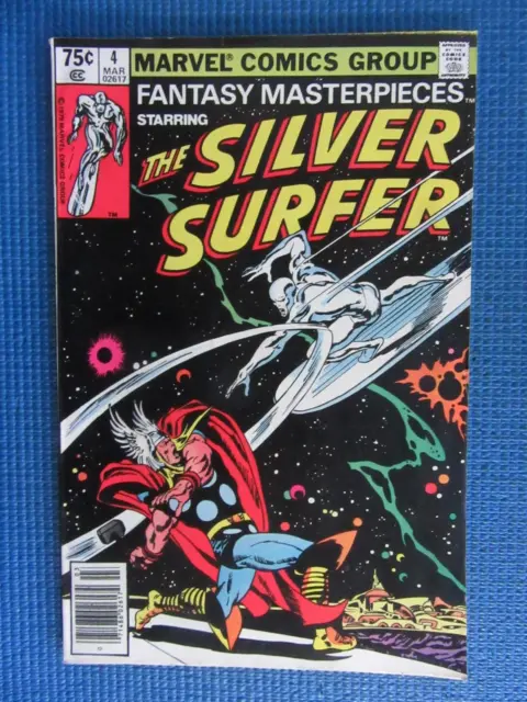 Fantasy Masterpieces # 4 - (Fn/Vf) -Silver Surfer # 4 Reprint-Mighty Thor-Loki