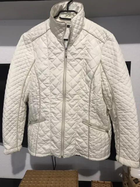 Quilted Damen Jacke Herbst Fruhling Gr. XL Farbe Beige