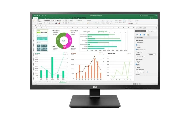 LG 24BN55YP-B Computerbildschirm 60,5 cm (23.8") 1920 x 1080 Pixel Full HD LED
