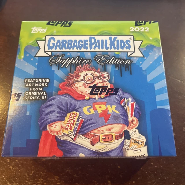 2022 Garbage Pail Kids GPK Chrome Sapphire Edition Sealed Box