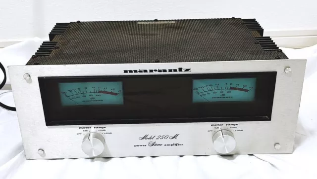 marantz model 250m Stereo Power Amplifier Used