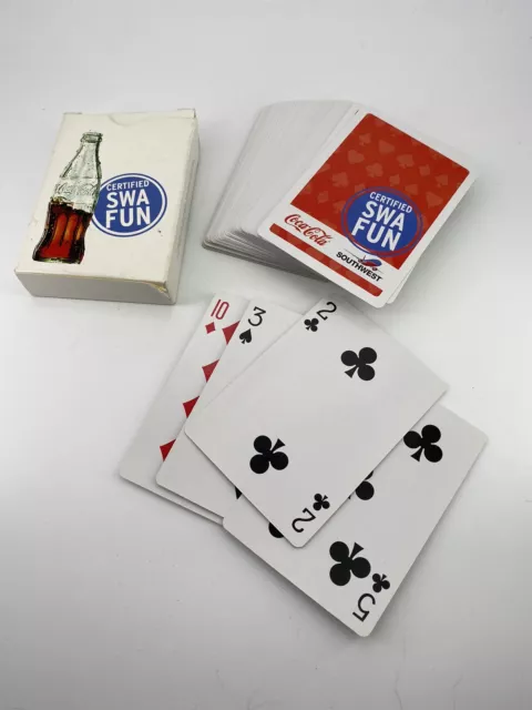 Coca Cola Southwest Airlines Playing Cards