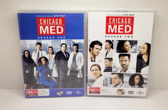 Chicago Med : Season 1  And  2  DVD 2015 Region 4 Medical Drama