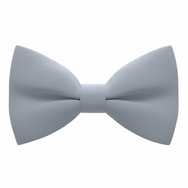 Cloud Grey Bow Tie for Adults & Children Classic Pre-Tied Formal Solid Tuxedo