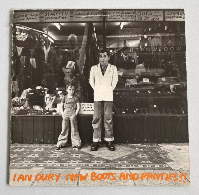 IAN DURY New Boots And Panties LP Inner Sleeve 33rpm 12" UK 1977 VG/EX