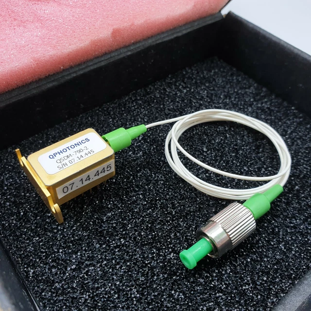 QPhotonics QSDM-790-2 Fiber Coupled Superluminescent Diode Singlemode SM800 Part