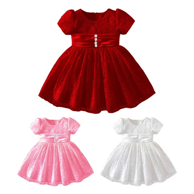 Abito principessa bambino bambino festa di nozze battesimo tutù abito