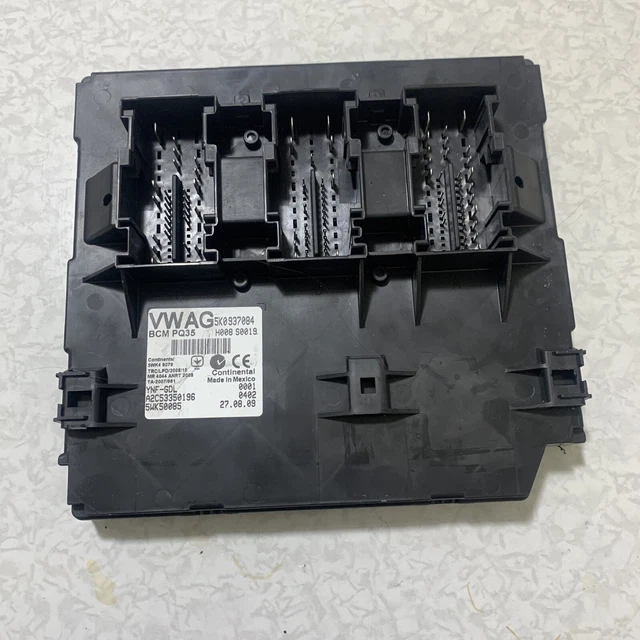 VW GOLF ECU MODULE CONTROLLER BSI BSM BCM 5K0937084 5wk49079 H008S0019 ...