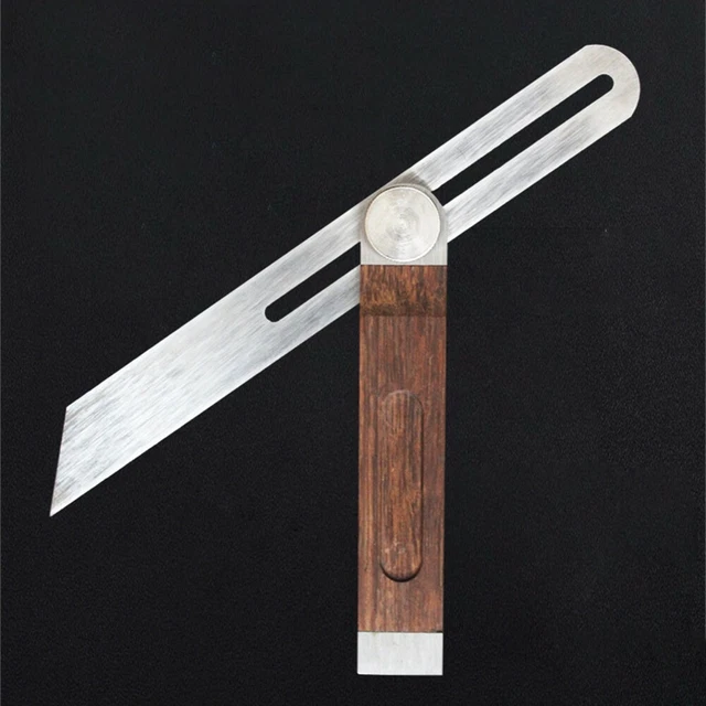 SLIDING BEVEL SQUARE Gauge Protractor Angle Ruler Tool 360 Degree ...