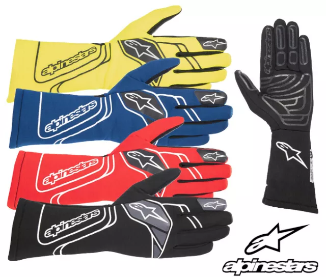 Alpinestars Tech-1 Start V3 Handschuhe, Fia Geprüft Oval Rally Autograss Rennen