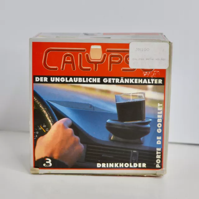 Calypso Swivel Drink Holder No Spill Car Boat Cup Beer Holder Black New Open Box