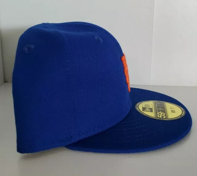 New Era My 1st 59Fifty Infant MLB New York Mets Sombrero Ajustado Azul 3