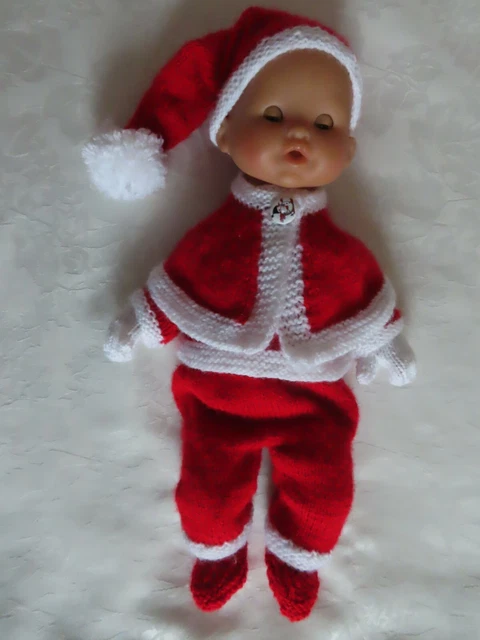 DERNIER VETEMENT POUR poup e ancienne moderne p re noel 30 cm 6