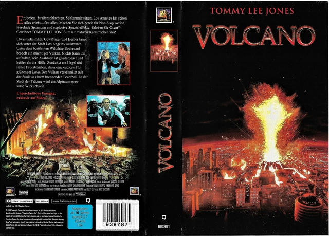 VOLCANO WITH TOMMY Lee Jones - Original VHS Cassette £0.88 - PicClick UK