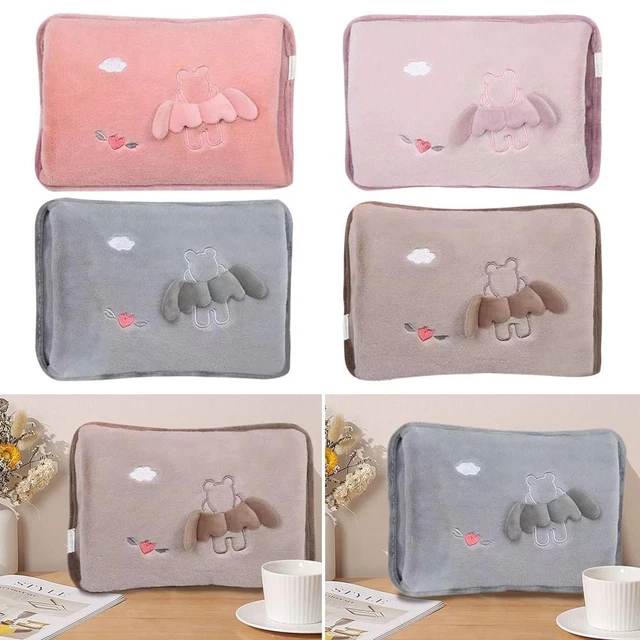 Borsa ricaricabile riutilizzabile acqua calda scalda pancia scaldamani tasca acqua calda