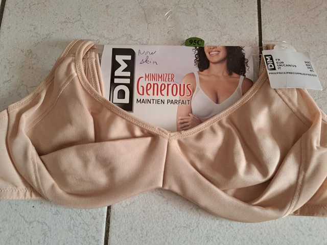 Soutien-Gorge Ampliforme Dim Beige - Taille 90C - Neuf Avec Étiquettes (Prix D'Origine 35€)
