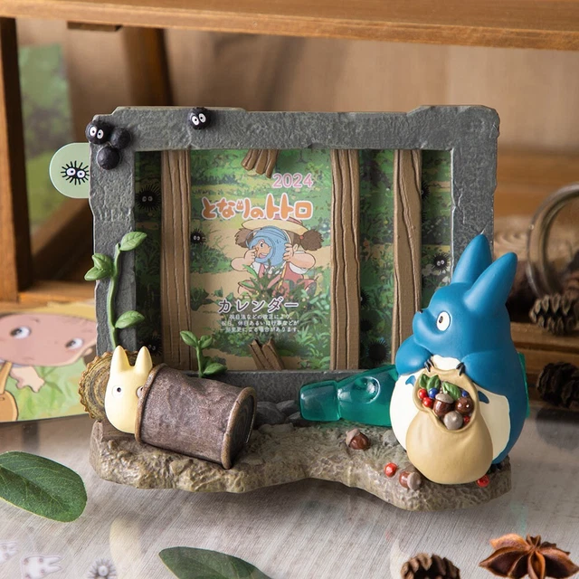 STUDIO GHIBLI MY Neighbor Totoro Calendar 2024 Diorama Figurine Photo