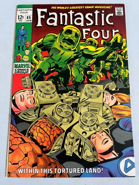 Fantastic Four # 85 (1968) VF Doctor Doom Appearance - High Grade!