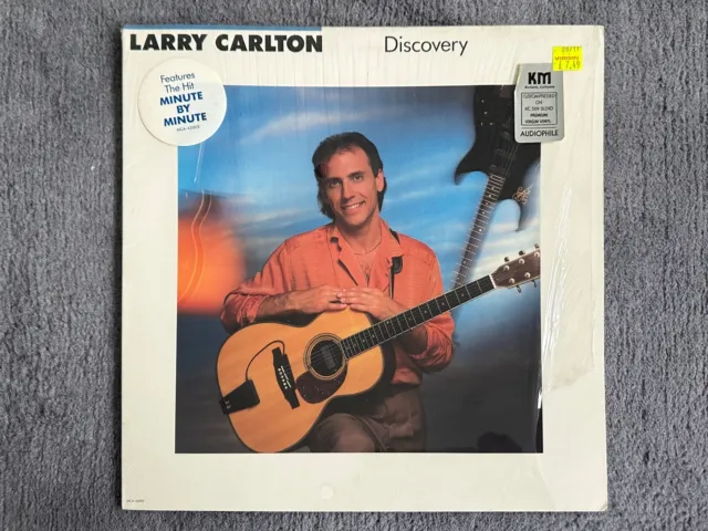 LARRY CARLTON - Discovery - Vinyl LP - EX/EX - 1987 - Guitar / Jazz