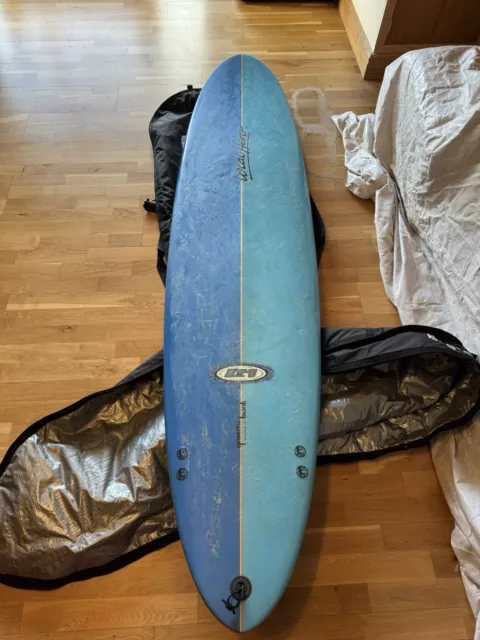 MINI MAL SURFBOARD by ROGER COOPER with Animal Bag and Leash 150.00 PicClick UK