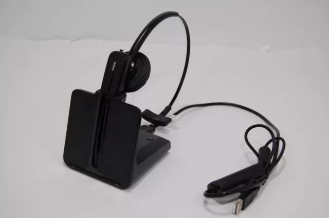 Plantronics C054 Kabelloses Headset System W/CO54 Laden Basis & APU-76 Adapter