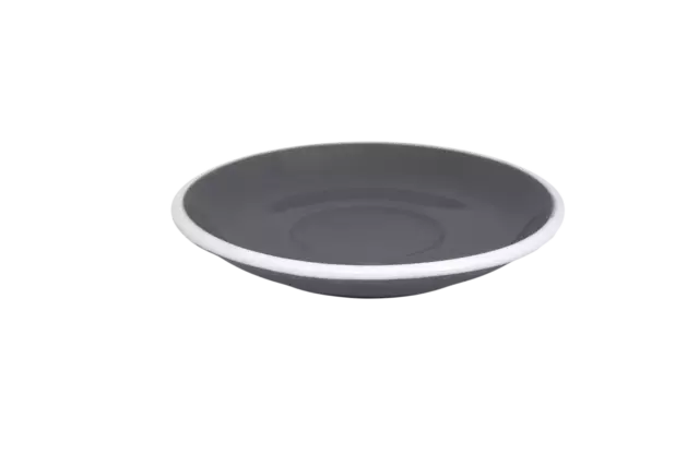 36x 142mm Pewter Saucer Lusso Grey Tea Coffee Cafe  Event Espressso