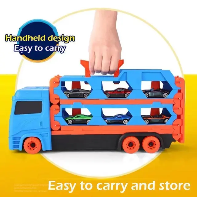 Auto Transporter LKW Spielzeug Mega Schlepper LKW für Kinder Trolley] Legierung