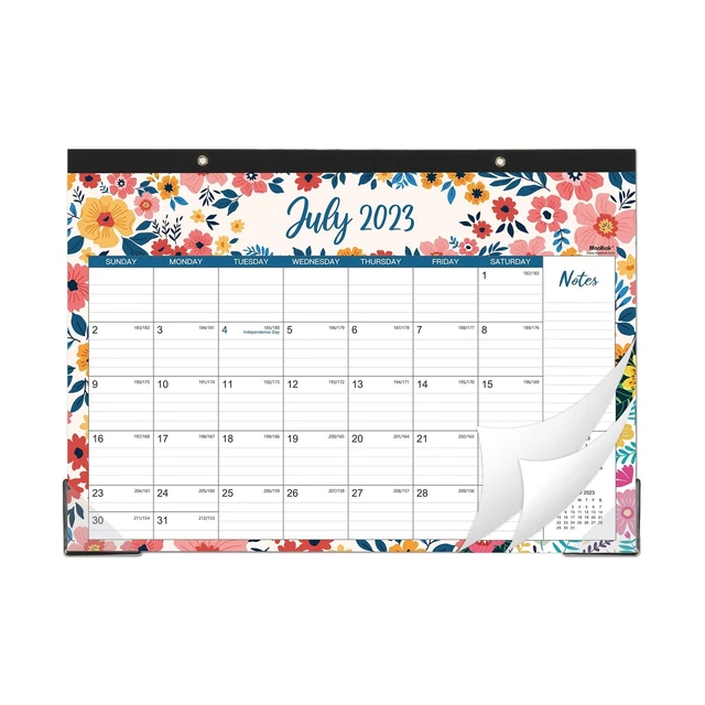 Desk calendar 2023 2024 jul 2023 dec 2024 large monthly desk fmbi sales eur 22 64