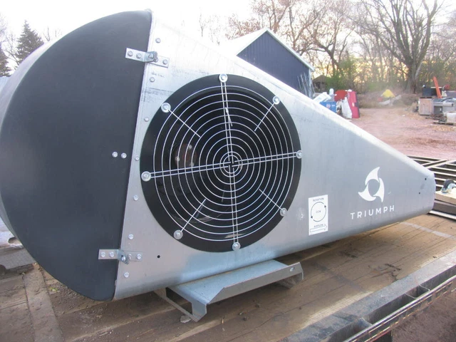 Triumph Fan with transition l/ctrl 10hp 230V Grain Bin