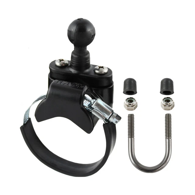 Fissaggio staffa a rullo con sfera B fascetta tubo ATV/UTV Ram Mount