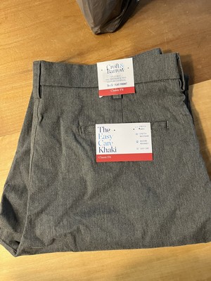 croft and barrow easy care classic fit pants