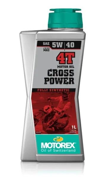 Huile moteur MOTOREX Cross Power 4T - 5W40 1L