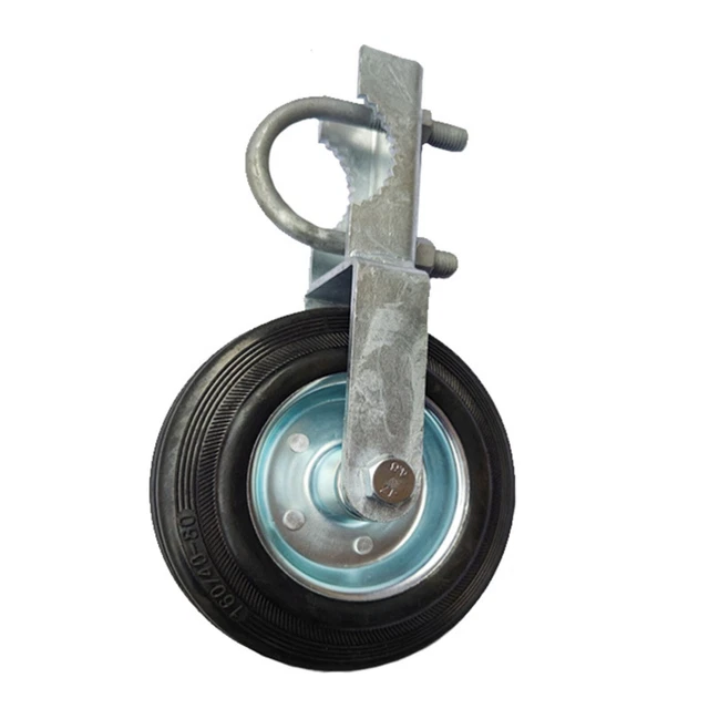 Ruota Di Supporto Per Rimorchio Con Martinetto – 6 Pollici, Capacità 1200 LBS, Regolabile In Altezza, Zincata - 5