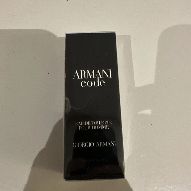 BRAND NEW GIORGIO Armani Code 15ml Eau De Toilette Men s