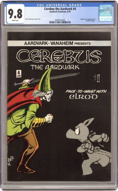 Cerebus #4 CGC 9.8 1978 4048316006