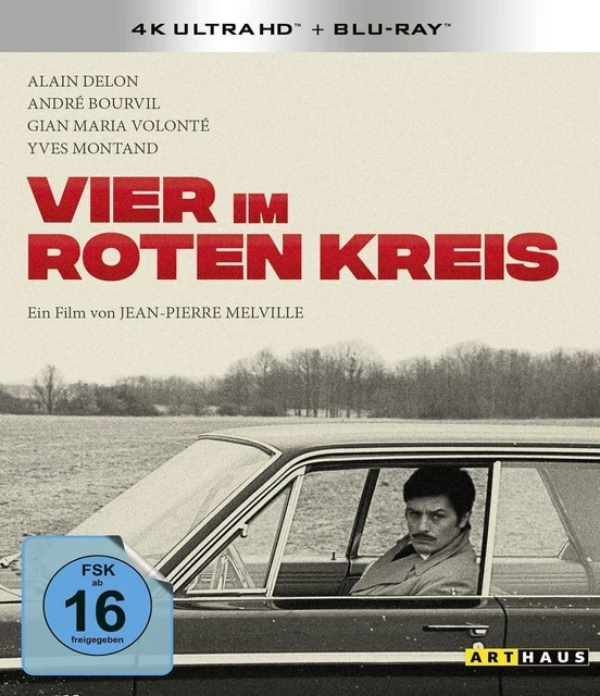 Vier im roten Kreis 4K, 1 UHD-Blu-ray + 1 Blu-ray (Special Edition) | Melville
