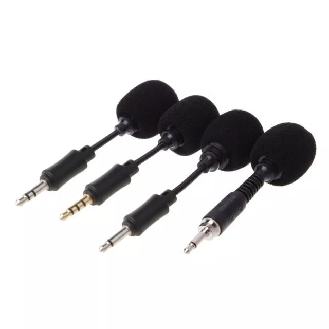 Mini 3.5mm Interface Flexible Microphone Stereo For phone